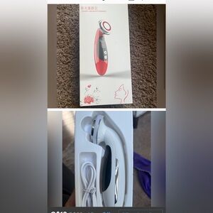 BNIB red light facial massager